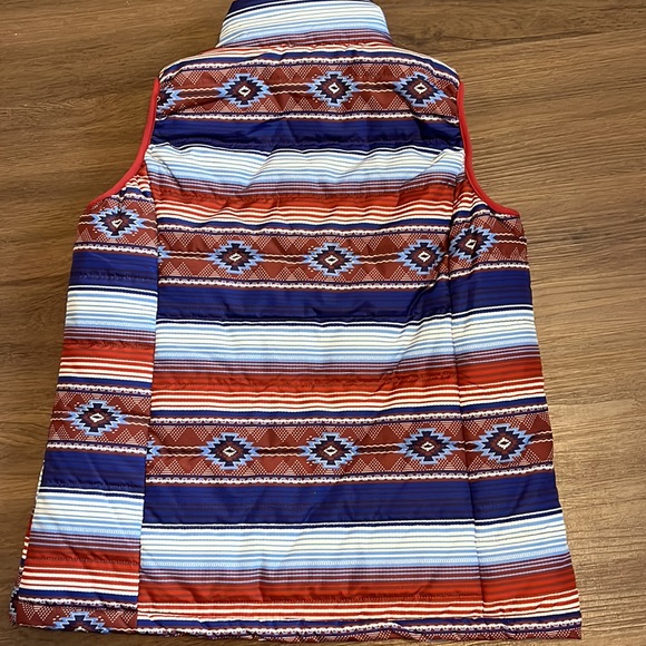 Cheekys Aztec puffer vest size M - Picture 2 of 4